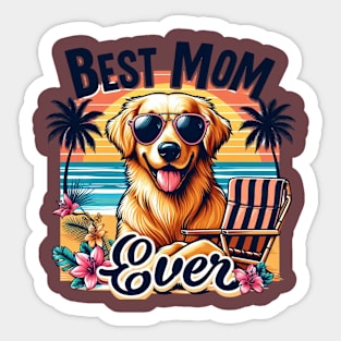 dog mom mothers day Sticker